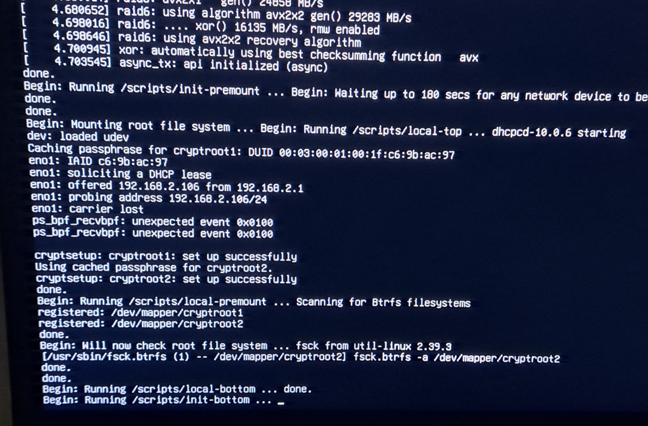 Secure and redundant server setup with a bit of lazyness